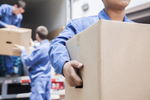 Packing and unpacking services for a Haggerston home move