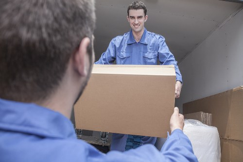 Man with van helping with a move in Haggerston