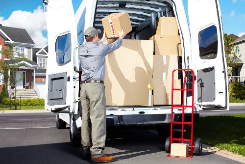 Removals van service for home and office transport in Haggerston