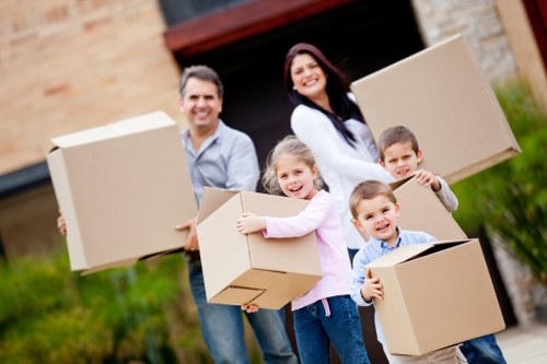 Residential flat move in Haggerston with careful access planning