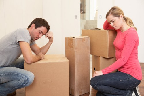 Commercial moving van service for local businesses in Haggerston