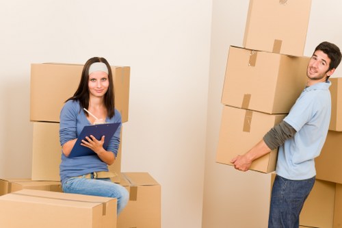 Haggerston property access and parking considerations for removals