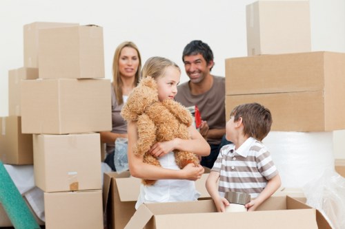 Local removals team planning access and parking for a Haggerston move